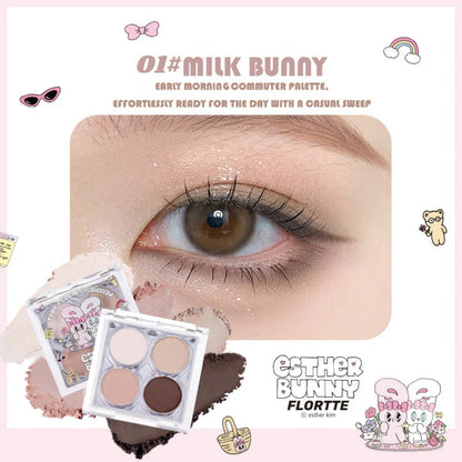 Esther Bunny Four Colour Eyeshadow Palette