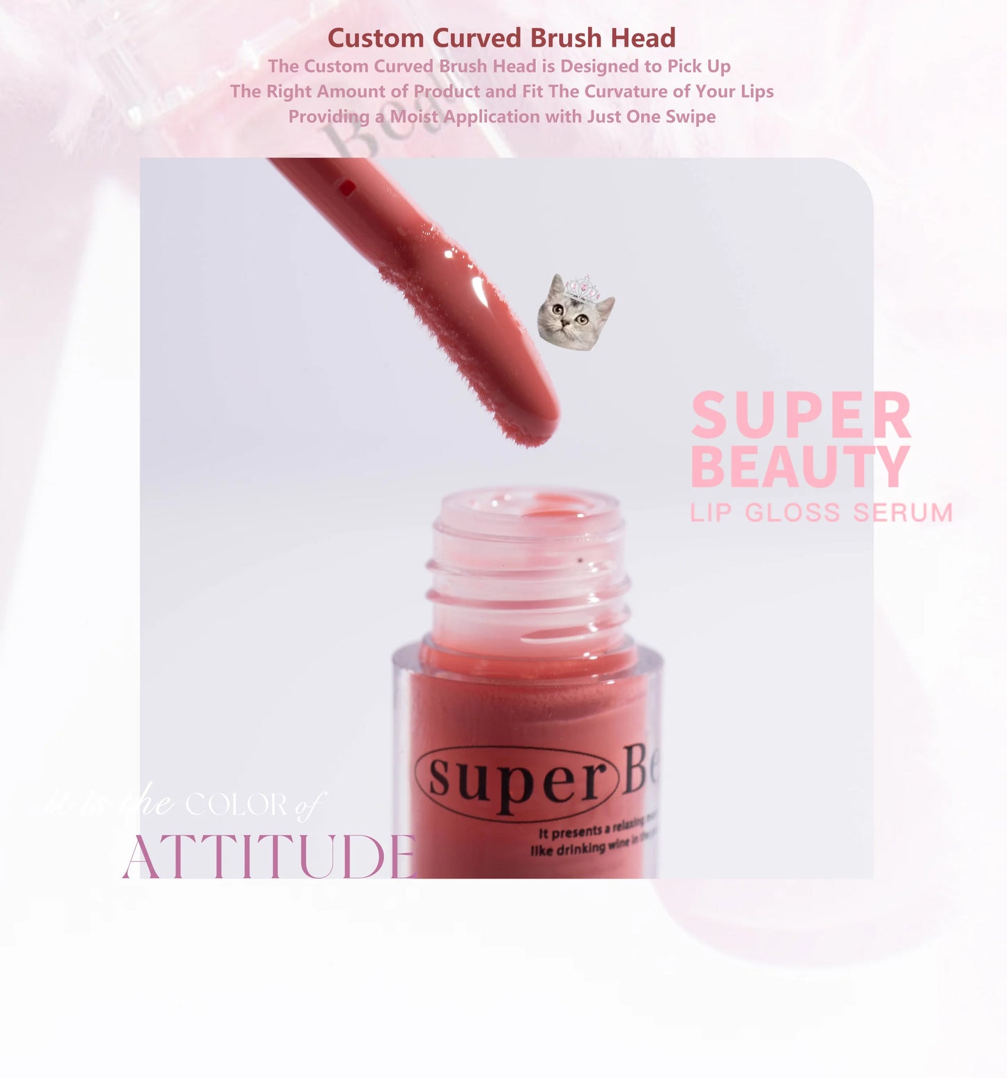 I Am Super Beauty Lip Gloss Serum