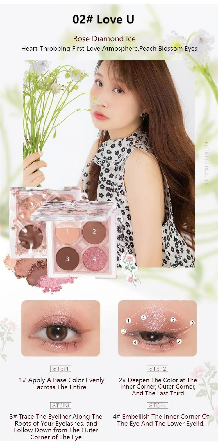 Nice To Meet Chu 4-Color Eyeshadow Palette