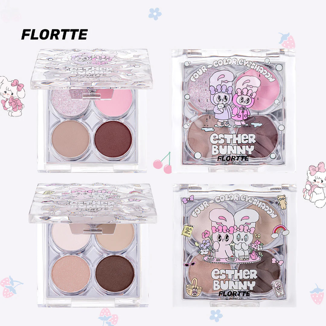 Esther Bunny Four Colour Eyeshadow Palette